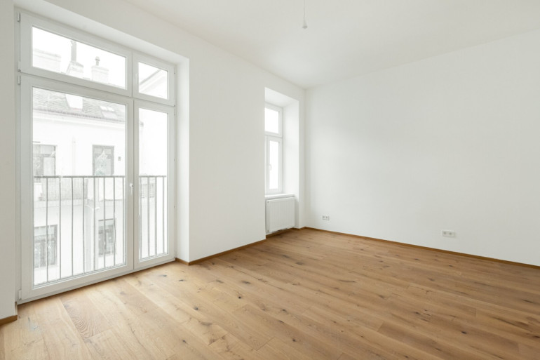 Wohnung - 1020, Wien,Leopoldstadt - Altbau-Erstbezug mit großem Balkon! Helle Hof-Ruhelage!