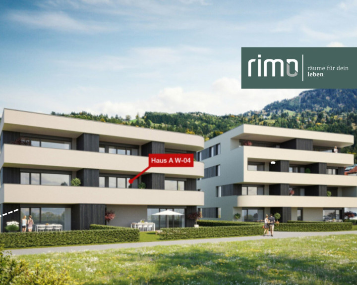 Wohnung - 6713, Ludesch - Zentral und sonnig wohnen in der schönen Wohngemeinde Ludesch - Neuwertige 2-Zi Wohnung mit Balkon & Garage