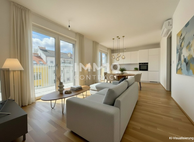 Wohnung - 1210, Wien - Wohlfühlen in perfekt geschnittener 3-Zimmer-Balkonwohnung – BEIM DONAUUFER