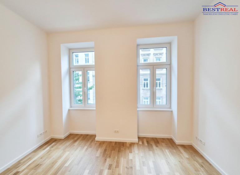 Wohnung - 1050, Wien - Neu sanierte Altbau-Eigentumswohnung - 35,14 m² Wohnfläche, 1 Zimmer- Garconniere PROVISIONSFREI