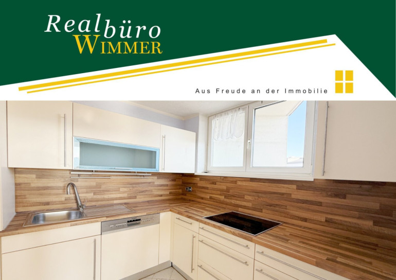 Wohnung - 4600, Wels - Sehr helle 2-Zimmer-Wohnung mit südwestseitiger Loggia - Nähe Klinikum Wels und Bahnhof