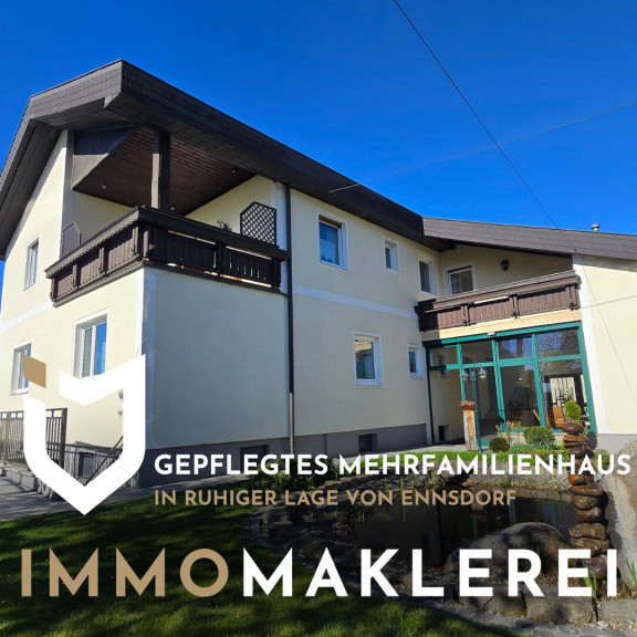 Haus - 4482, Ennsdorf - GEPFLEGTES MEHRFAMILIENHAUS MIT GARTEN - IN RUHIGER LAGE VON ENNSDORF