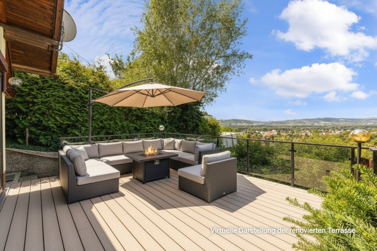 Haus - 2103, Langenzersdorf - Neuer, sensationeller Preis! Langenzersdorf, Lanerberg: Unverbaubarer Ausblick, ganz nah an der Stadtgrenze Wien!