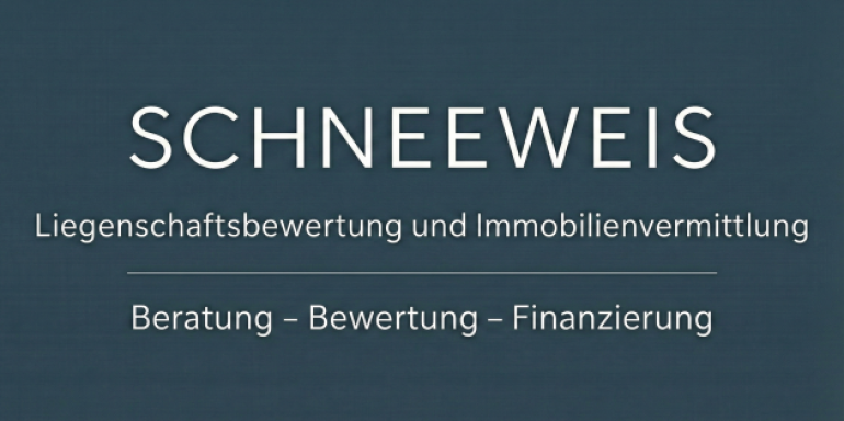 SCHNEEWEIS Liegenschaftsbewertung und Immobilienvermittlung - Immobilen Makler