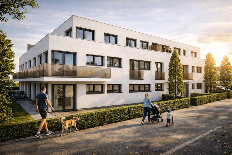 Grundstück - 2540, Bad Vöslau - Eingereichtes Wohnbauprojekt in ruhiger Lage in Bad Vöslau