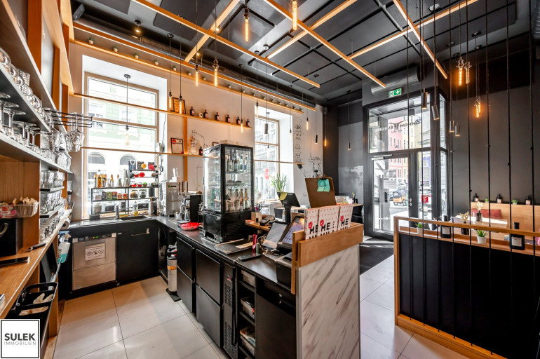 Gastgewerbe - 1090, Wien,Alsergrund - Moderner Gastronomiebetrieb (Restaurant) mit Schanigarten nähe Volksoper