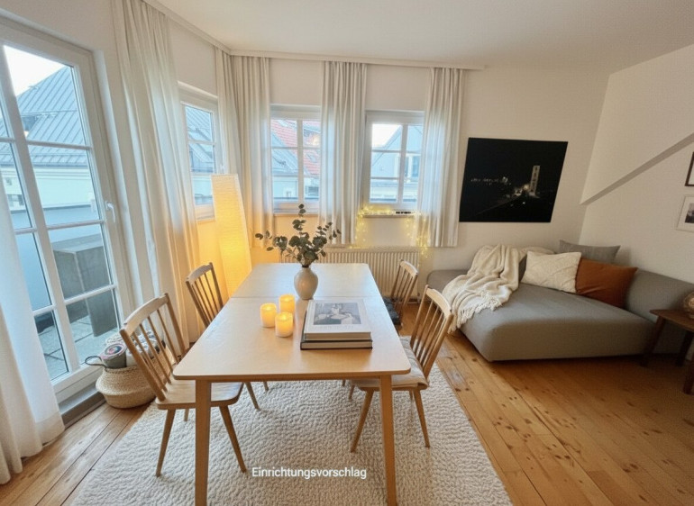 Wohnung - 4020, Linz - Schöne DACHGESCHOSSWOHNUNG  mit Terrasse - nähe Donaulände zu vermieten