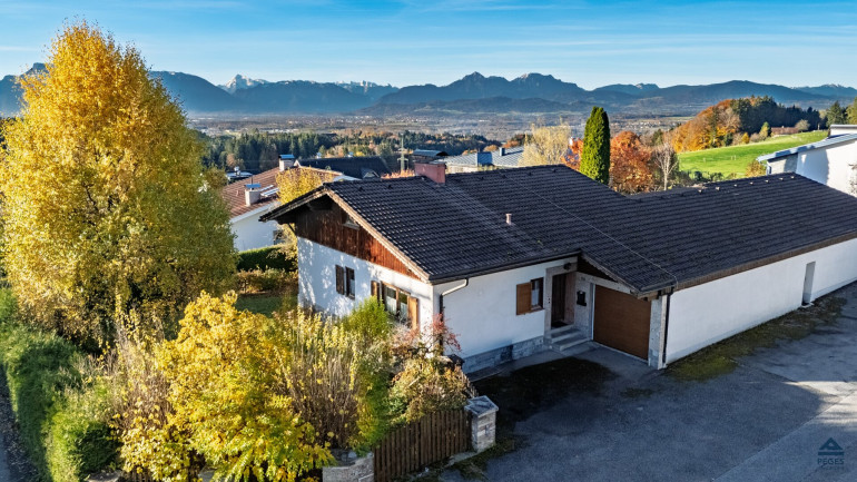 Haus - 5102, Anthering - Land-Idylle mit Panoramablick: Wohnhaus in Anthering