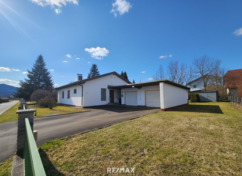 Haus - 8720, Knittelfeld - Bungalow in Knittelfeld - Stadtrandlage - 4 Zimmer - Garten - Terrasse - Doppelcarport - zu kaufen