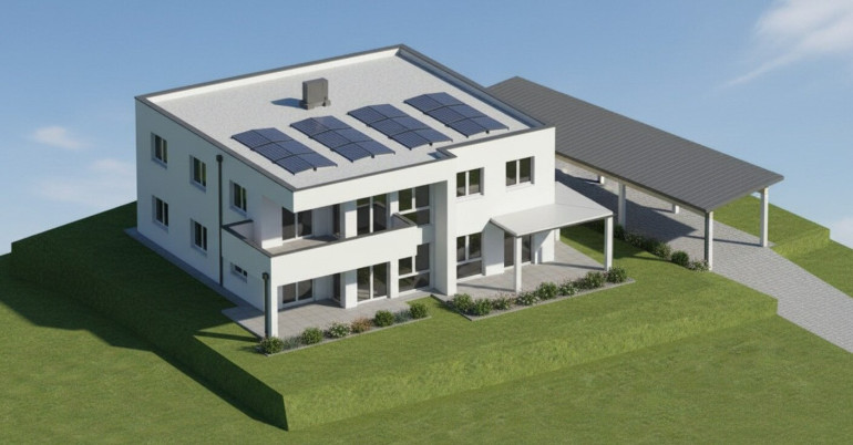 Wohnung - 4531, Kematen an der Krems - Erstbezug in Kematen - Nähe Golfplatz: Moderne Wohnung mit Garten,Terrasse oder Balkon & Carport!