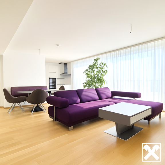 Wohnung - 1220, Wien - Topdachgeschosswohnung, voll möblierter Erstbezug in Aspern