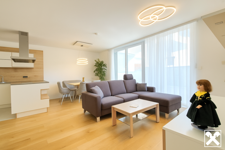 Wohnung - 1220, Wien - Traumhafte und voll möblierte Dachgeschosswohnung ERSTBEZUG! in Aspern