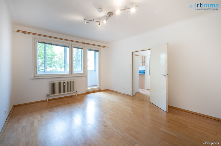 Wohnung - 1210, Wien - URBANES WOHNEN AM WASSER: HELLE 2-ZIMMER-WOHNUNG MIT LOGGIA AN DER ALTEN DONAU