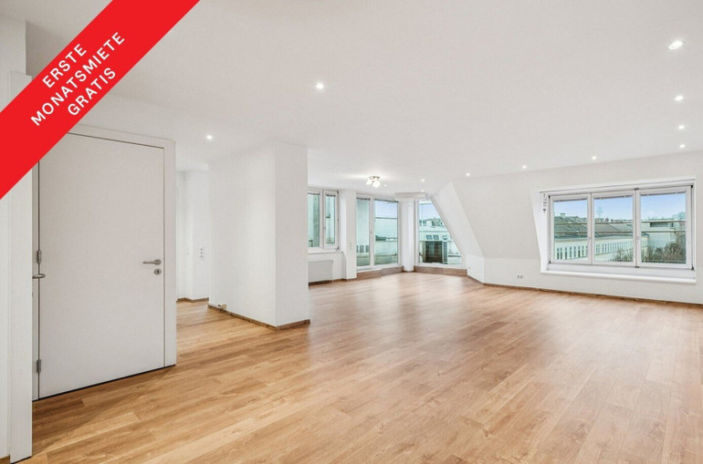 Wohnung - 1040, Wien - Einzigartige Dachgeschosswohnung mit Terrasse in begehrter Innenstadtlage