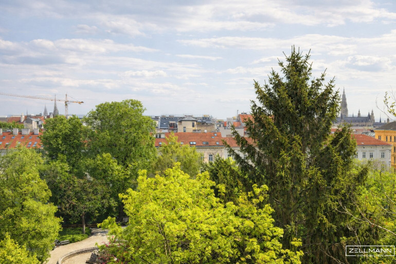 Büro / Praxis - 1080, Wien,Josefstadt - Stilvolles Dachgeschoss-Atelier - Erstbezug nach Generalsanierung | ZELLMANN IMMOBILIEN
