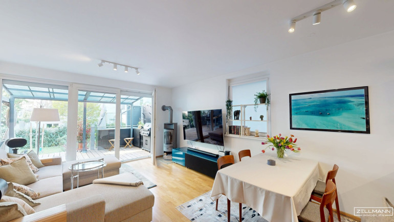 Wohnung - 1050, Wien - Urbanes Townhouse mit Eigengarten, Terrasse und Garage – Wohnen mit Hauscharakter im Herzen von Wien | ZELLMANN IMMOBILIEN