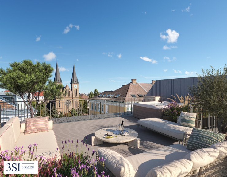 Wohnung - 1180, Wien - The Anthony: Penthouse mit Terrasse & Dachterrasse - Ihr Traum vom luxuriösen Leben über den Dächern der Stadt