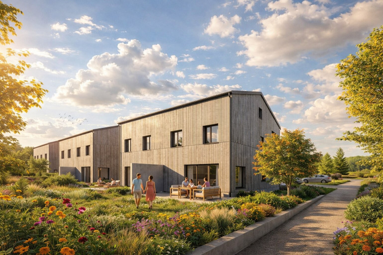 Haus - 4501, Neuhofen an der Krems - DOPPELHÄUSER in ZIMMERMEISTERQUALITÄT (ab 109 m² bis 140 m²) - nachhaltig leben im Marktort Neuhofen an der Krems