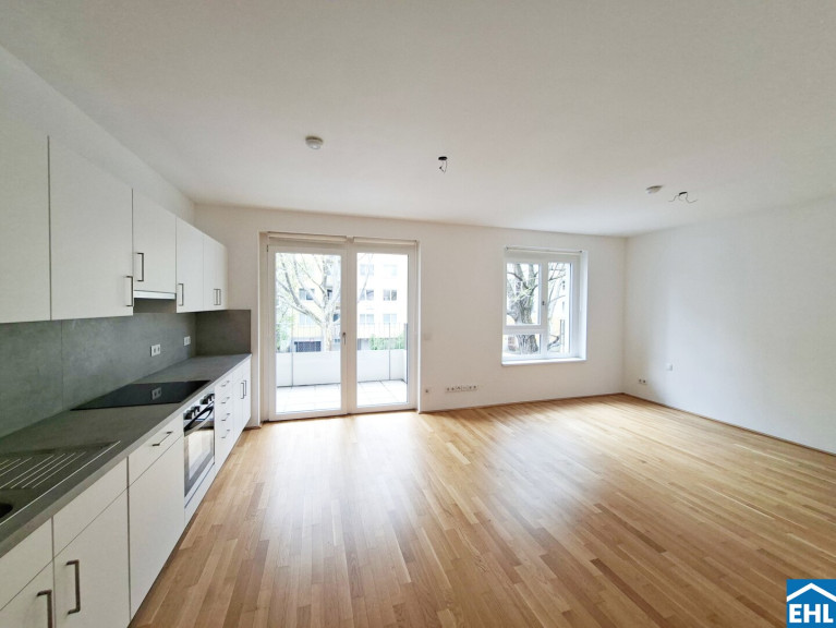 Wohnung - 1020, Wien - Schöne 1 Zimmerwohnung mit Garten nahe dem WU Campus und Wiener Prater