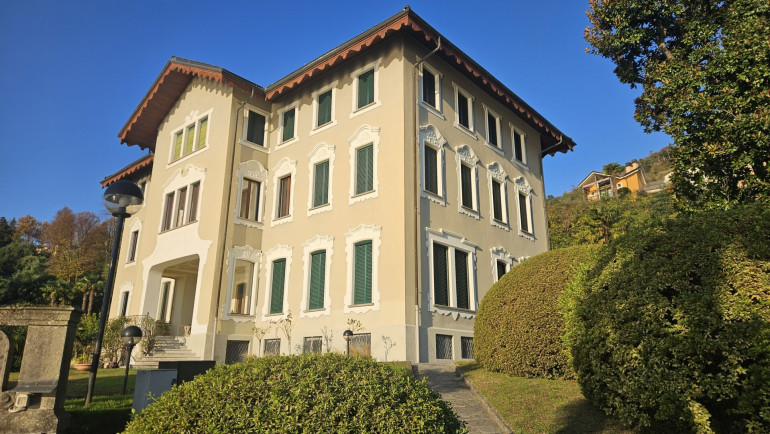 Wohnung - 28823, Ghiffa - Ferienwohnung am Lago Maggiore in einer Jugendstilvilla am See