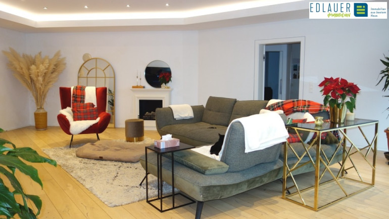 Wohnung - 3500, Krems - Exklusives Penthouse mit Eigengarten und Schwimmteich!