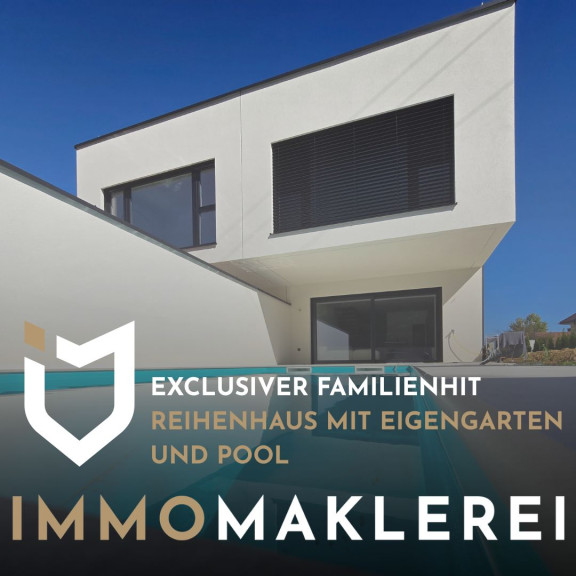 Haus - 4800, Attnang / Puchheim - + EXKLUSIVER FAMILIENHIT + 
REIHENHAUS MIT EIGENGARTEN UND POOL
