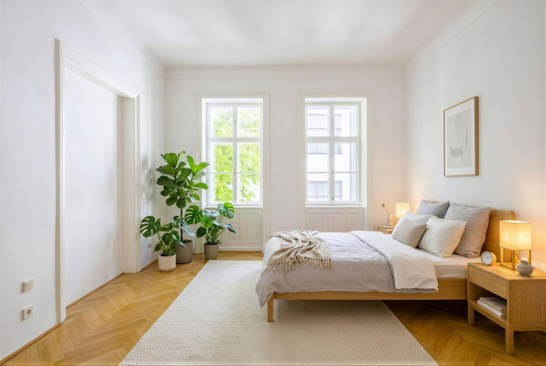 Wohnung - 1080, Wien,Josefstadt - Das Stadtleben in Ruhe genießen: Stil-Altbauwohnung in lebendiger Lage an der Grenze 7./8. Bezirk