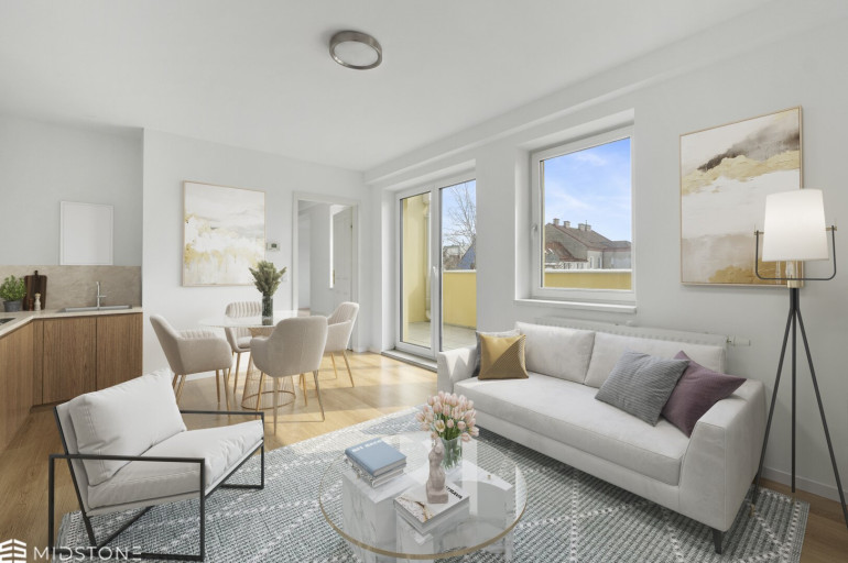 Wohnung - 1230, Wien - Dachgeschoss mit Südterrasse und Fernblick: 3 Zimmer mit großem Potenzial in 1230 Wien