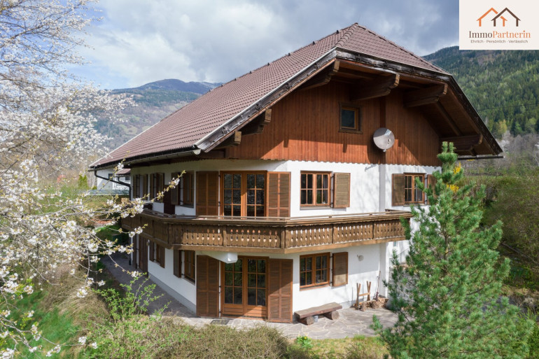 Haus - 9853, Fischertratten - Charmantes Landhaus mit Alpenblick, 2.400 m² Bauland & Ausbaupotenzial