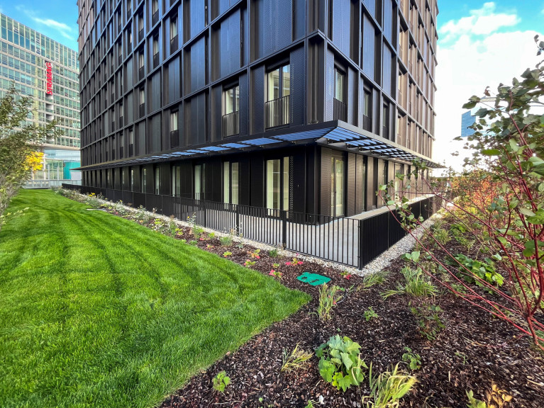 Wohnung - 1220, Wien - 3-Zimmer-Erdgeschoßwohnung mit Terrasse – Erstbezug in den DC Flats - zu mieten in 1220 Wien