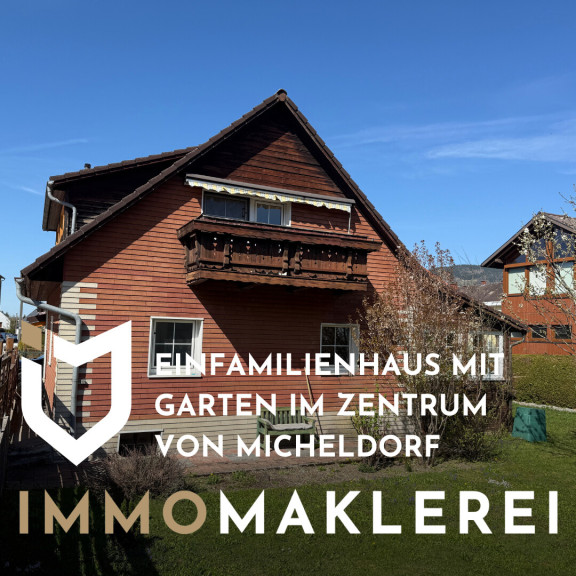 Haus - 4563, Micheldorf - EINFAMILIENHAUS MIT GARTEN
IM ZENTRUM VON MICHELDORF