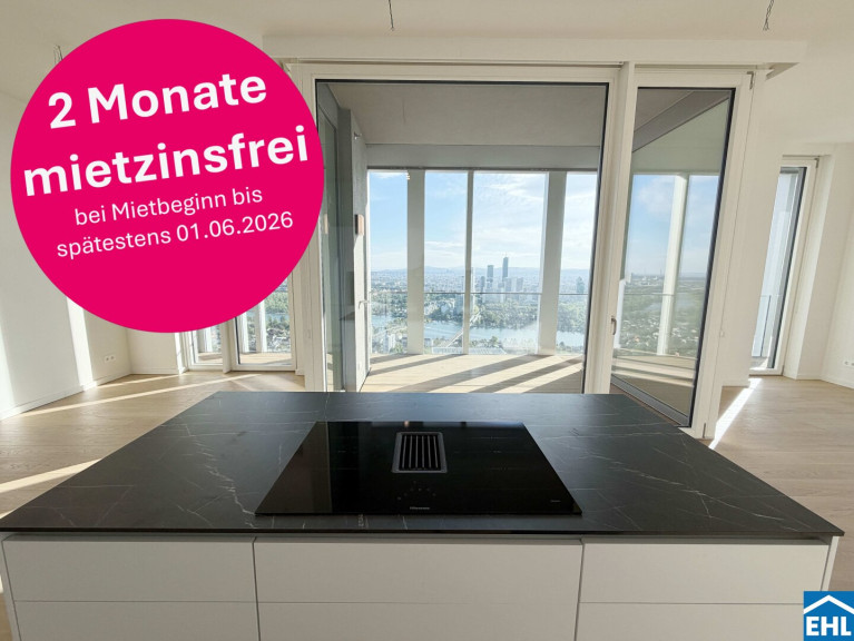 Wohnung - 1210, Wien - Erstbezug – 3-Zi.-Wohnung mit Rooftop Pool & Sauna