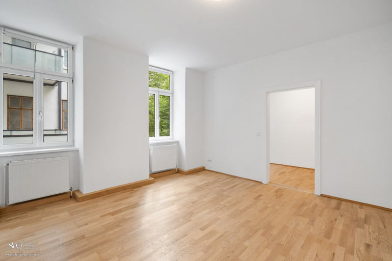 Wohnung - 1020, Wien - ALTBAUFLAIR TRIFFT STADTLEBEN I HELLE 2-ZIMMER-WOHNUNG MIT BALKON IN 1020 WIEN I ABSOLUTE RUHELAGE I NAHE AUGARTEN
