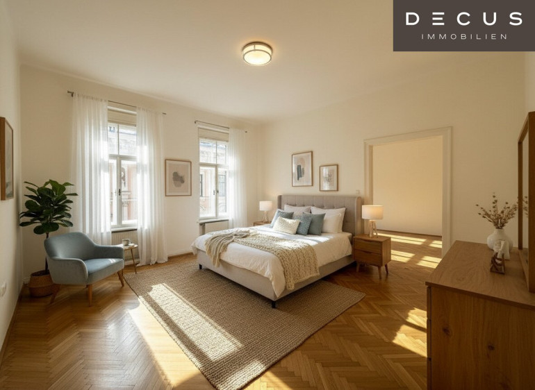 Wohnung - 8010, Graz - | WUNDERSCHÖNE STADTWOHNUNG FÜR ALTBAULIEBHABER MIT BLICK INS GRÜNE | 3 ZIMMER  | CA. 104 m²  | 2.OG | GEIDORF | STADTPARK