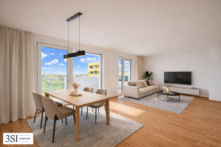 Wohnung - 1230, Wien - Idyllisch im Grünen, von Gärten umgeben – und doch direkt an der U-Bahn