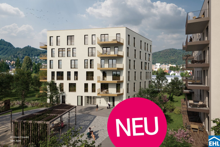 Wohnung - 8020, Graz - LUMINA – Zuhause mit Licht und Freiraum