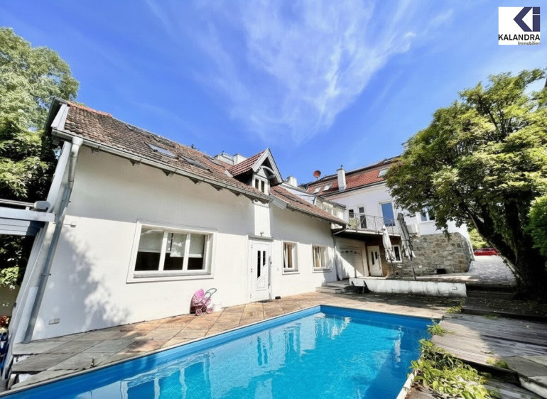 Haus - 1190, Wien - 360° TOUR // REPRÄSENTATIVES EINFAMILIENHAUS mit POOL & sonnigem GARTEN