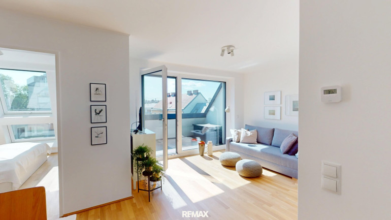 Wohnung - 1180, Wien - Neuwertige Dachgeschoßwohnung mit Terrasse in nahezu Erstbezugszustand
