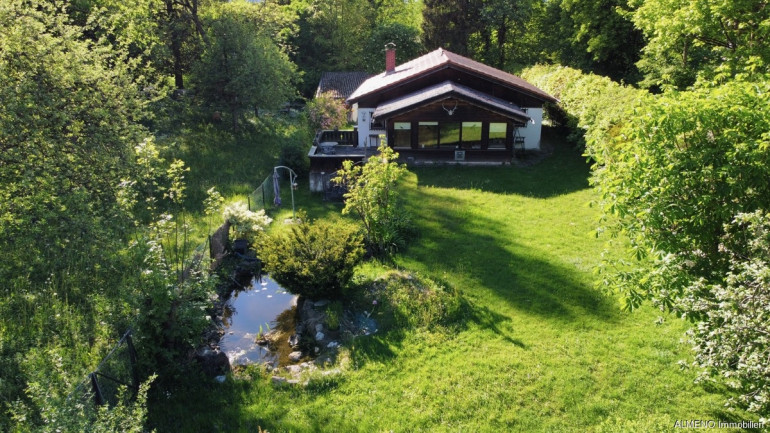 Haus - 83131, Nußdorf am Inn - Ruhiger sonniger Baugrund mit Altbestand inkl. Baubewilligung für neues Einfamilienhaus
