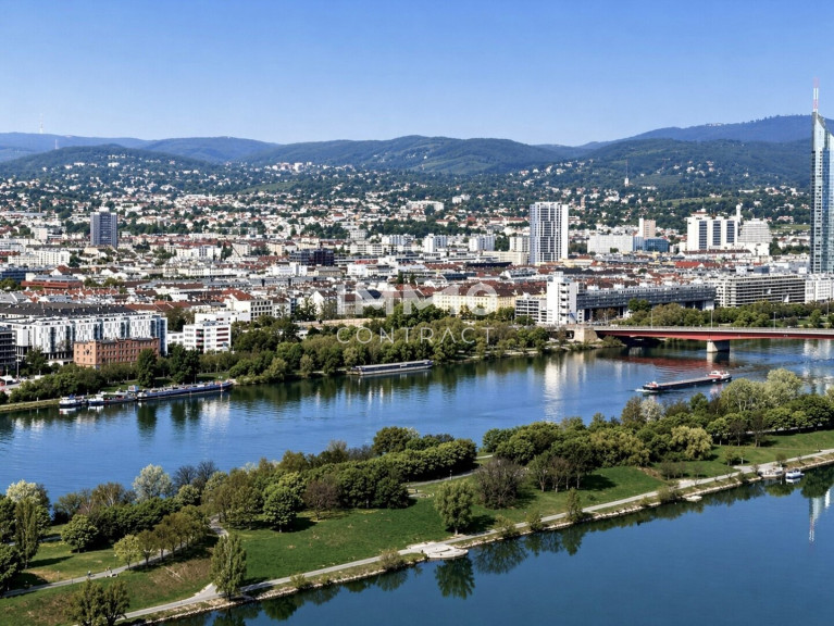 Wohnung - 1220, Wien - Neu: DC2 Tower: Erstbezug inkl. 16m2 Loggia: U1 Donauinsel 33. Etage