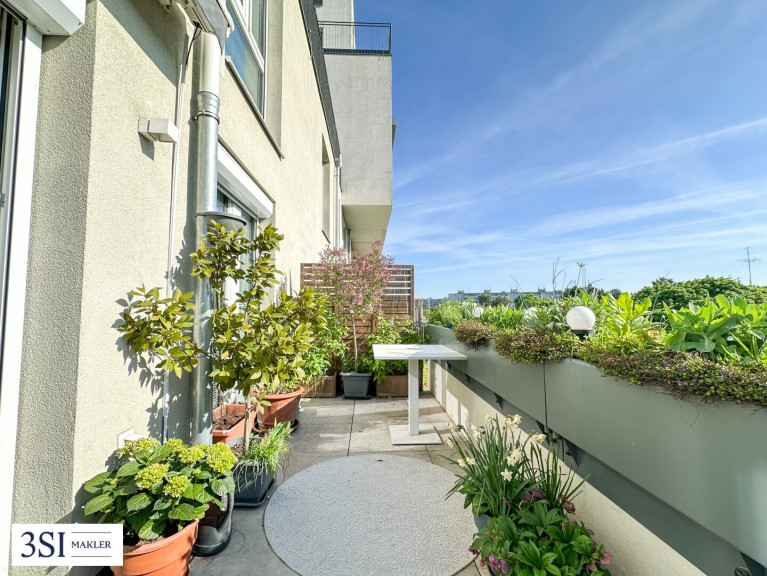 Wohnung - 1230, Wien - Exklusive 3-Zimmer-Maisonette im Dachgeschoss | Balkon | U-Bahn-Nähe | Weitblick