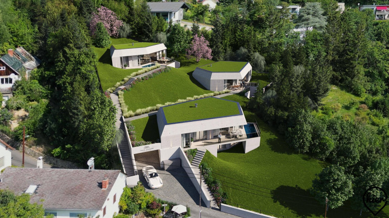 Haus - 8020, Graz - Exklusive Neubauvilla mit Infinity-Feeling & Schlossbergblick | Pool, Sauna, absolute Ruhelage