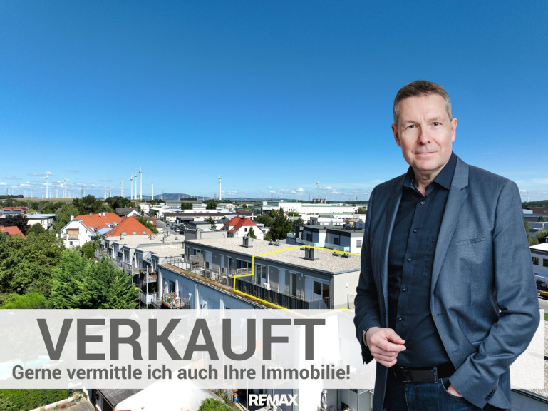 Wohnung - 2460, Bruck an der Leitha - Exklusives Dachgeschoss - zwei große Terrassen - tolle Rundumsicht!