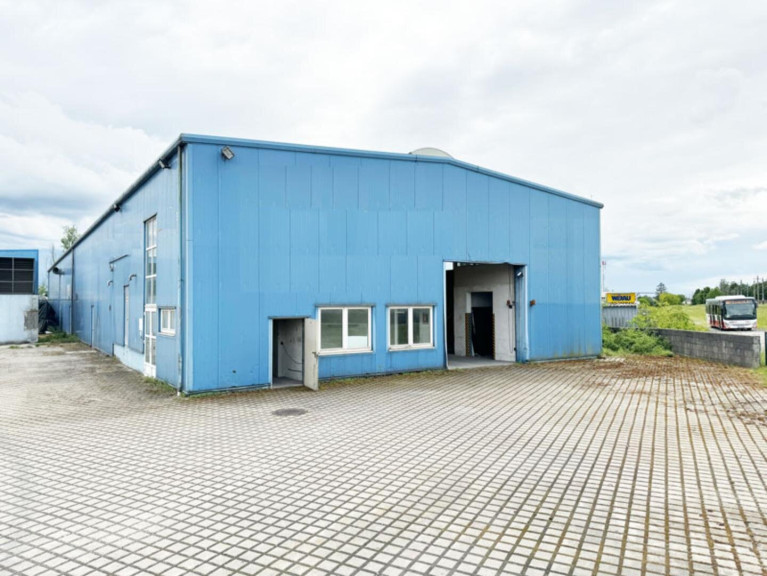Halle / Lager / Produktion - 4063, Hörsching - Kalthalle mit großer Freifläche