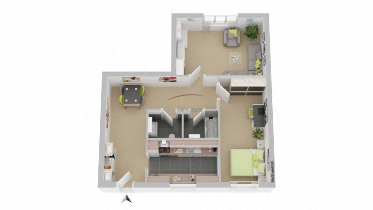 Wohnung - 1180, Wien - Wohnkomfort mit Lift: Gut geschnittene 2-Zimmer-Wohnung mit separater Küche