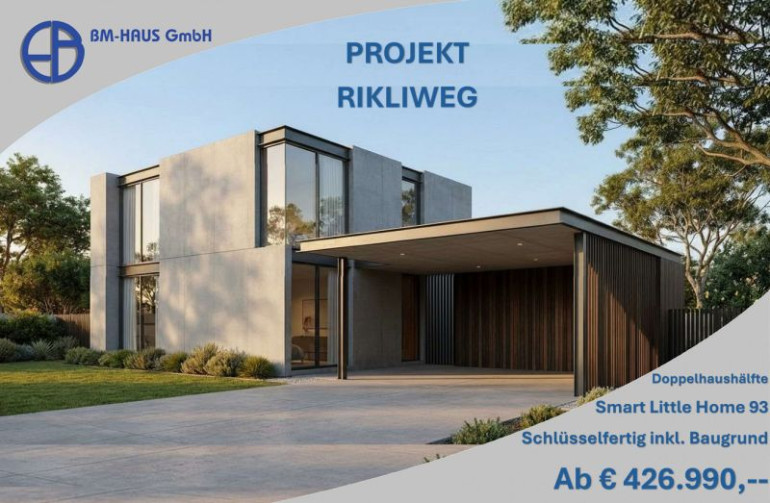 Haus - 9400, Wolfsberg - Baustart demnächst: "Smart Little Home 93" am Rikliweg