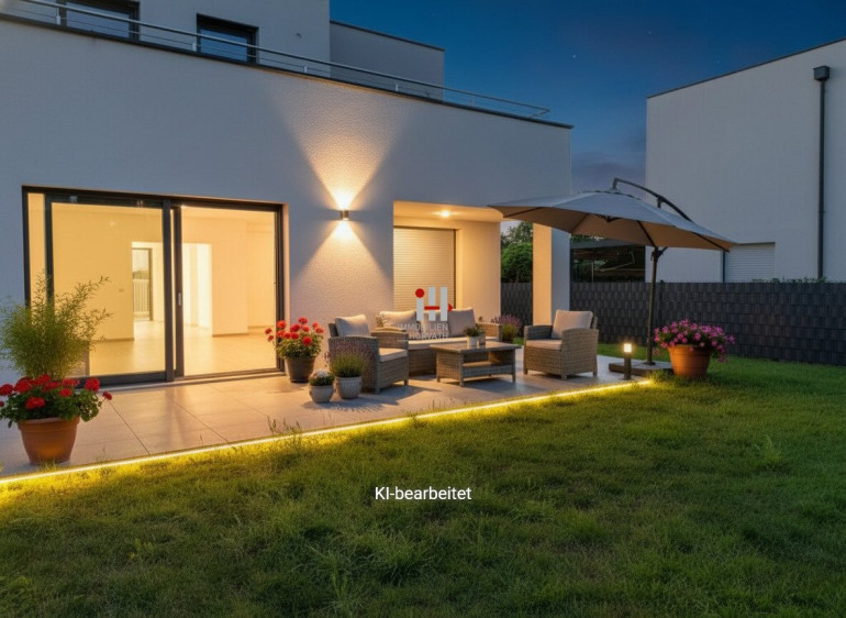 Haus - 2604, Theresienfeld - Modernes Wohnen im Grünen: Schönes Einfamilienhaus mit Garten und Terrassen in Theresienfeld!