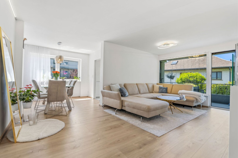 Wohnung - 6923, Lauterach - Moderne 3-Zimmer-Wohnung mit Balkon & Garage!