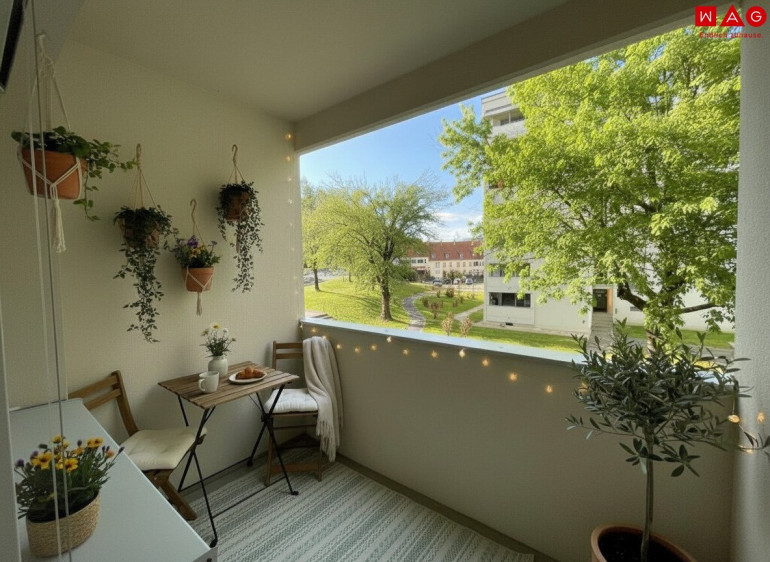Wohnung - 8700, Leoben - Sanierte, ideal aufgeteilte 3 Raum-Wohnung mit Loggia!