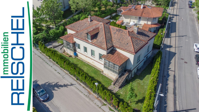 Haus - 2380, Perchtoldsdorf - Sanierungsbedürftige Wienerwald-Villa mit 2 Wohnungen - Grenze zu Rodaun